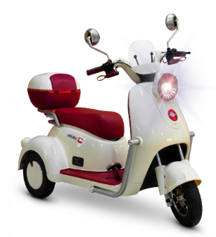 Trimoto Eléctrica Mobulaa M3 Family-3 - Estilo Vintage, Máxima Estabilidad y Confort