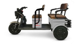 Trimoto Eléctrica Mobulaa M6 Family-6 - Máxima Potencia, Confort Premium y Alta Capacidad