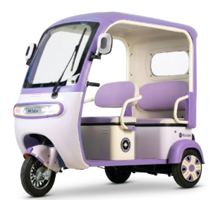 Trimoto Eléctrica Mobulaa P9 Family-9 con Cabina | Confort Premium y Opción de Batería de Litio o Plomo