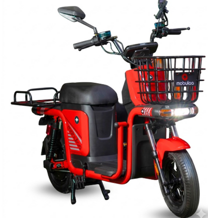 Bicimoto Eléctrica Mobulaa EB-13 I-EXPRESS: La Herramienta Definitiva para Domicilios y Carga