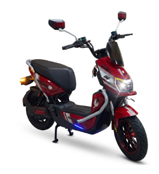 Bicimoto Eléctrica Mobulaa EB-17 Raptor Max - Llantas de 12" y Estilo Deportivo