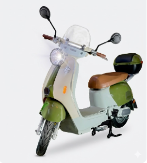 Bicimoto Eléctrica Mobulaa Girl 5 - Edición Premium con Parabrisas y Doble Batería