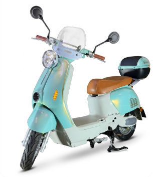 Bicimoto Eléctrica Mobulaa Girl 5 - Edición Premium con Parabrisas y Doble Batería