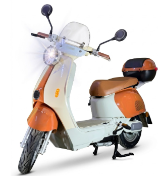 Bicimoto Eléctrica Mobulaa Girl 5 - Edición Premium con Parabrisas y Doble Batería