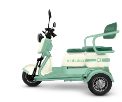 Trimoto Eléctrica Mobulaa M1 Family-1 - Comodidad, Seguridad y Movilidad Familiar