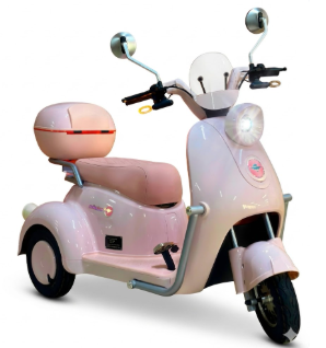 Trimoto Eléctrica Mobulaa M3 Family-3 - Estilo Vintage, Máxima Estabilidad y Confort