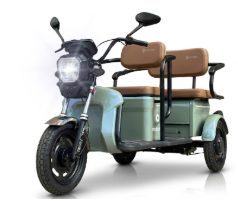 Trimoto Eléctrica Mobulaa M6 Family-6 - Máxima Potencia, Confort Premium y Alta Capacidad