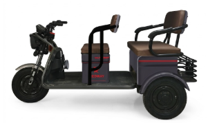 Trimoto Eléctrica Mobulaa M6 Family-6 - Máxima Potencia, Confort Premium y Alta Capacidad