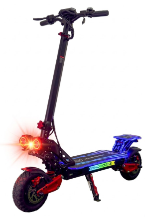 Patineta Eléctrica Mobulaa H8 - Doble Motor 3000W y Autonomía de 75 km