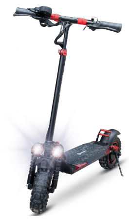 Patineta Eléctrica Mobulaa J11 - Motor de 1200W y Neumáticos de 10" Todo Terreno