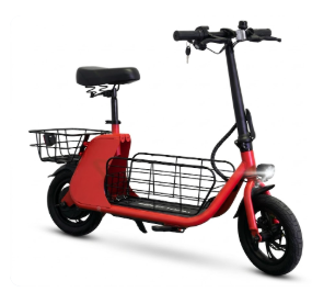 Patineta Eléctrica Mobulaa C2 Cargo | Con Canastas Integradas y Motor de 450W